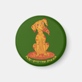 Pizza Puppy Magnet (Vorne)