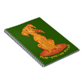 Pizza Puppy Notizblock (Rechte Seite)