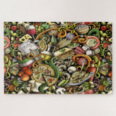 Pizza Puzzle Large (Horizontal)