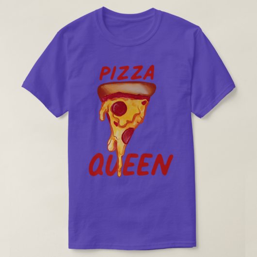 Pizza Queen 4 365 T-Shirt (Design vorne)