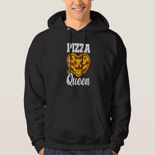 Pizza Queen Pizza Chef Hoodie (Vorderseite)
