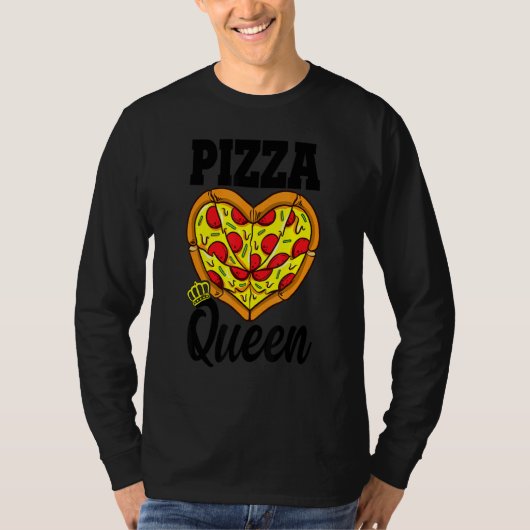 Pizza Queen Pizza Chef T-Shirt (Vorderseite)