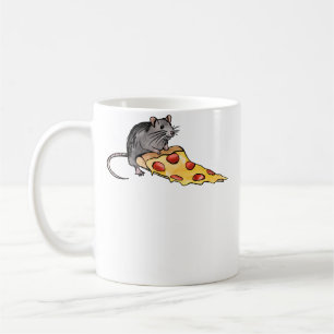 Pizza-Ratte Kaffeetasse