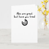 Pizza Redewendungen Lover Feinschmecker Karte (Gelbe Blume)