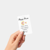 Pizza restaurant cafe pizzeria scan QR code order  Ausweis (Handheld)