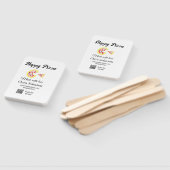 Pizza restaurant cafe pizzeria scan QR code order Fächer (Non-assembled)