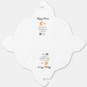 Pizza restaurant cafe pizzeria scan QR code order Geschenkschachtel (Ungefaltet)