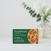 Pizza-Restaurant-Kupon Rabattkarte (Stehend Vorderseite)