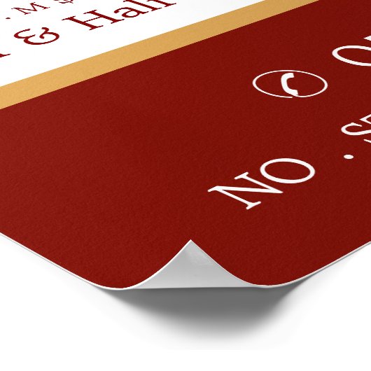 Pizza Restaurant, Pizzeria Poster (Ecke)