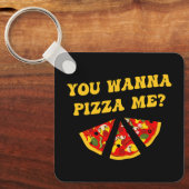 Pizza Restaurant Promotional Schlüsselanhänger (Vorderseite)