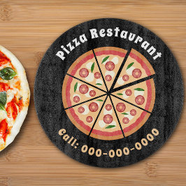 Pizza Restaurant Schneidebrett