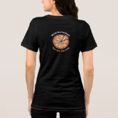 Pizza Restaurant Tri-Blend Shirt (Rückseite)