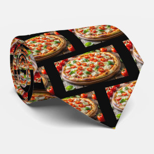 Pizza Restaurant Waiter Neck Tie Krawatte