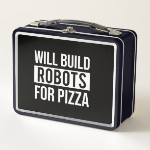 Pizza Robotics Metall Brotdose