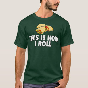 Pizza Rolls Lustiger Käse-Snack T-Shirt