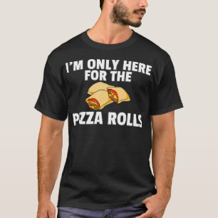 Pizza Rolls Lustiger Käse Snack T-Shirt