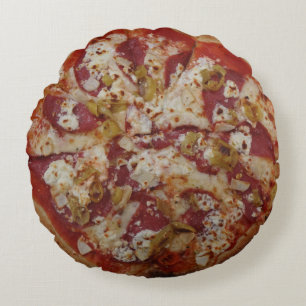Pizza Rustica Rundes Kissen