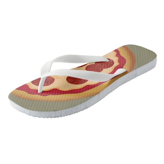 Pizza Sandals Badesandalen (Schrägansicht)