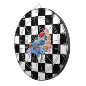 Pizza Schach Dartscheibe (Vorderseite rechts)