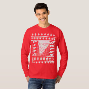 Pizza schaukelt Weihnachten T-Shirt
