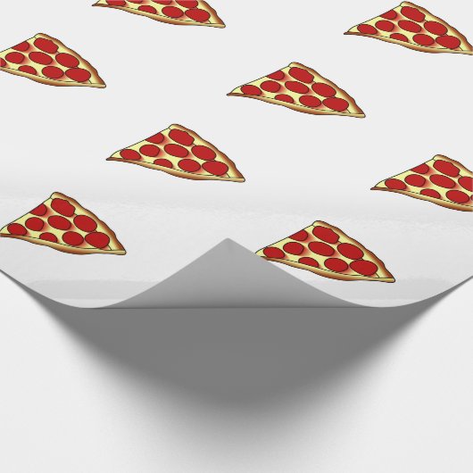 Pizza-Scheibe Geschenkpapier (Ecke)