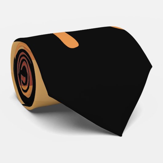 Pizza-Scheibe Krawatte (Gerollt)