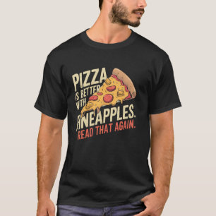 Pizza Scheibe Pizza Liebhaber Italienisches Essen T-Shirt