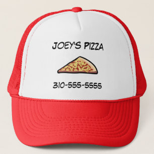 Pizza-Scheibe Truckerkappe