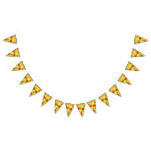 Pizza-Scheibe Wimpelkette (Alle)