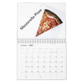 Pizza-Scheiben Kalender (Jan 2027)