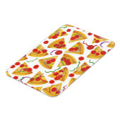 Pizza-Scheiben-Muster Magnet (Linke Seite)