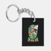 Pizza Schlüsselanhänger (Vorderseite links)