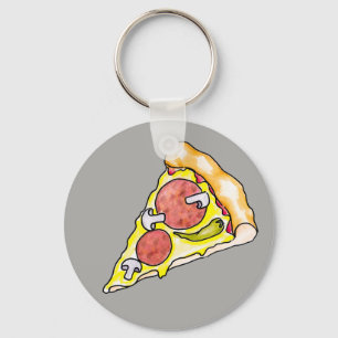 Pizza Schlüsselanhänger