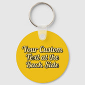 Pizza Schlüsselanhänger (Rückseite)