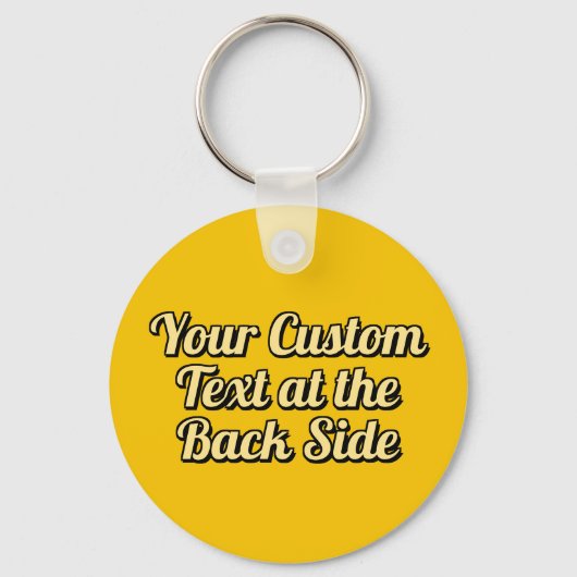 Pizza Schlüsselanhänger (Rückseite)