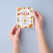 Pizza School Fundraiser, Pizza Dinner Fundraiser Flyer (Gruppe)