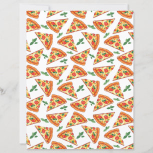 Pizza-Schrappbuch-Papier