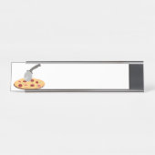 Pizza Schreibtischnamensplakette (Vorderseite )