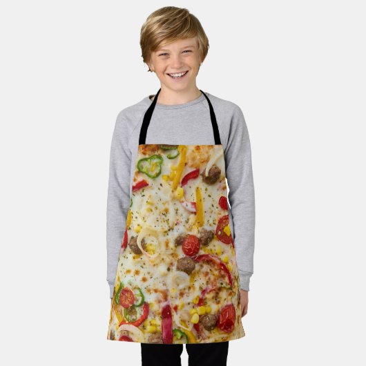 Pizza Schürze (Getragen)