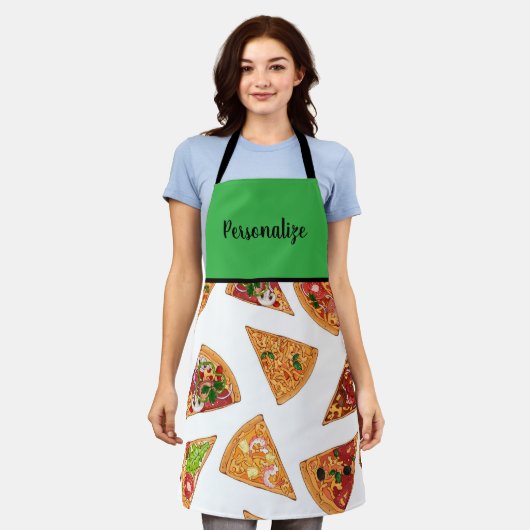 Pizza-Schürze Schürze (Getragen)