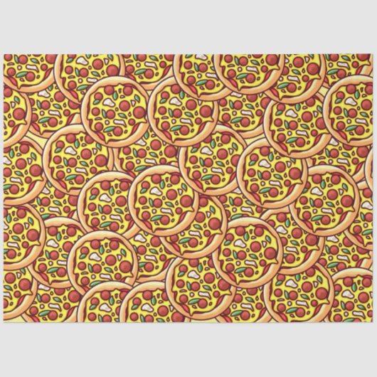 Pizza  seidenpapier (Vorderseite)