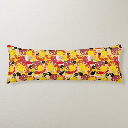 Pizza Seitenschläferkissen (Vorderseite)