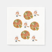 Pizza Serviette (Vorderseite)