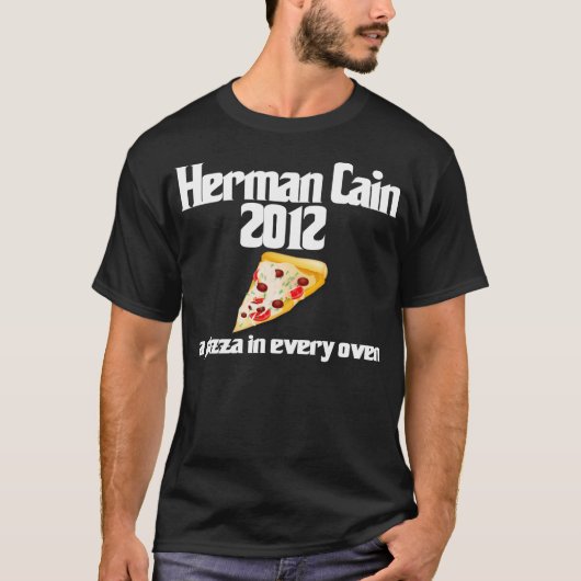 Pizza-Shirt 2012 Hermans Kain T-Shirt (Vorderseite)
