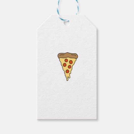 PIZZA-Shirts, Zubehör, Geschenke Geschenkanhänger (Vorderseite)