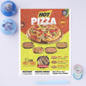Pizza Shop Flyer Design (Einzeln)
