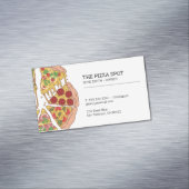 Pizza Shop Magnetische Visitenkarte (Beispiel)