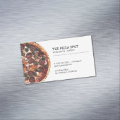 Pizza Shop Magnetische Visitenkarte (Beispiel)