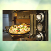 Pizza Shop Pizza Oven Cook Italienische Pizzeria Fensteraufkleber (Blatt 3)
