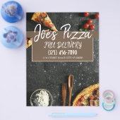 Pizza Shop Restaurant Flyer (Einzeln)